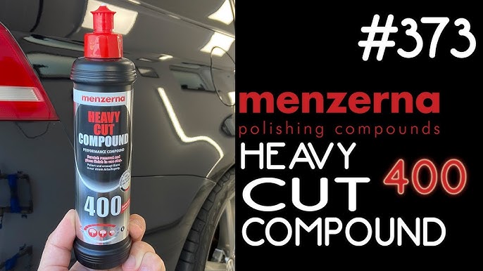 Menzerna Heavy Cut Compound 400 l How to Compound Black Paint! - New 