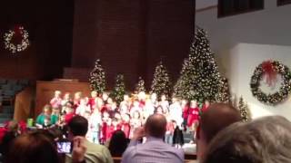 Mason's Christmas Program