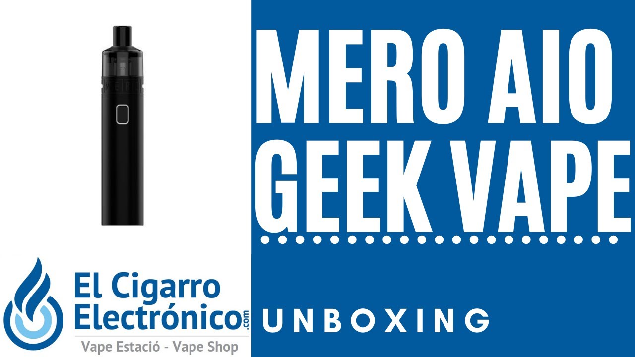 KIT MERO AIO DE GEEK VAPE | Unboxing