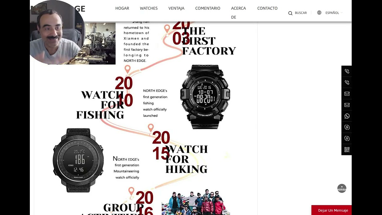 SKMEI : Nacimiento de SKMEI #4/4 - North Edge y las nuevas generaciones del SKMEI 1358