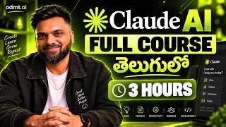 Claude AI Full Course in Telugu 2026 | 3 Hours | Projects, SEO & Website Audit