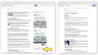 Google Search with a hashtag gives Scrolling Google  Twitter and Facebook links