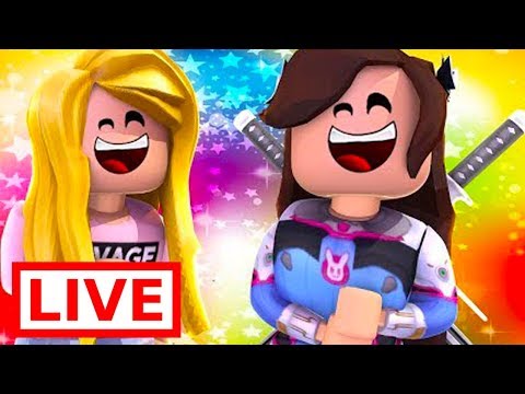 PLAYING ROBLOX WITH VIEWERS LIVE! COME PLAY! (Live Stream) - PLAYING ROBLOX WITH VIEWERS LIVE! COME PLAY! (Live Stream)