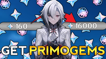 ALL F2P Ways to FARM Primogems (Genshin Impact Primogem Guide)