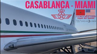 TRIPREPORT | Royal Air Maroc (ECONOMY) | Boeing 787-8 | Casablanca - Miami