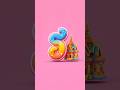 យ  រ ល វ | Learn Khmer Alphabet 3D for Kids 🎨✨ #shorts