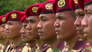 Pengarahan Presiden RI Kepada Prajurit Komando Pasukan Khusus