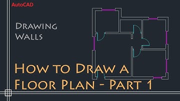 AutoCAD 2D Basisprincipes - Tutorial voor het tekenen van een eenvoudige plattegrond (Snel en eff...