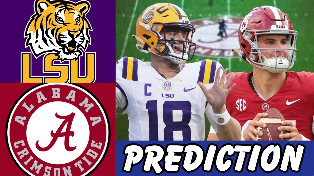 LSU Tigers vs No.4 Alabama Crimson Tide - Week 11 Preview & Prediction ...