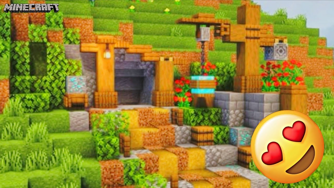 Cave House Build Hack Minecraft | Gameplay | Affect Gamer - YouTube