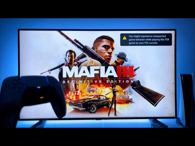 Mafia 3 Definitive Edition  PS5 gameplay 4K HDR TV 