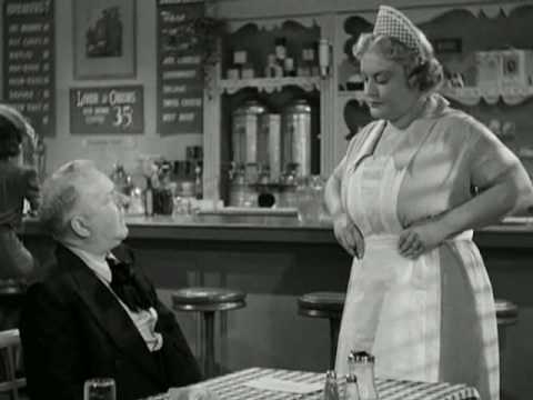 W.C. Fields - The Diner Sketch