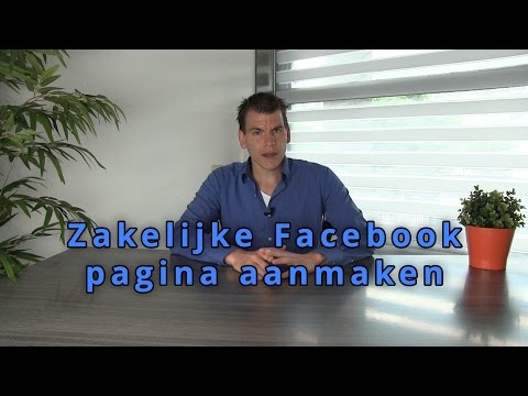 Zakelijke Facebook pagina aanmaken via eigen account?