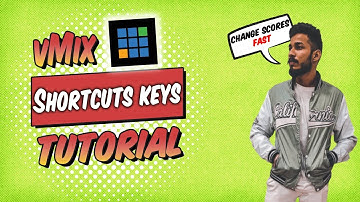vMix Shortcuts Tutorial / Press single key to Control your Scoreboard by@shadytechnical