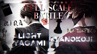 Ayanokōji vs Light Yagami Full-Scale Comparison | Classroom of the Elite vs Death Note