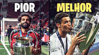 Ranqueando finais de Champions da PIOR até a MELHOR