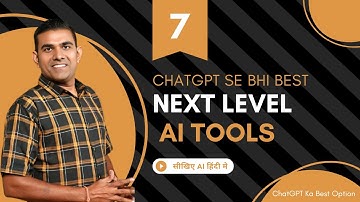 7 Best AI Tools Better Than ChatGPT (You Must Try!) | Raj Singh Microsoft Certified Trainer