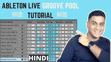 Ableton Groove Pool Tutorial | Ableton Live 10 | Ableton