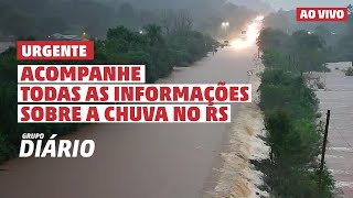 AO VIVO: as últimas notícias sobre a situação das chuvas em Santa Maria e região