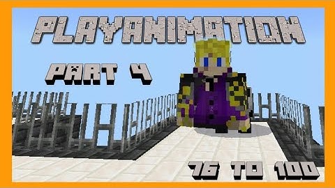All Playanimation Command in Minecraft PE/BE  | Part 4 | 76 - 100