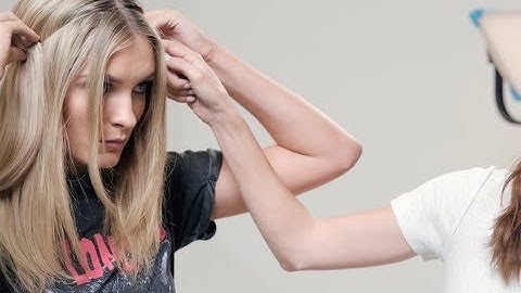 The Best Way To Put The Halo Hair Extensions On