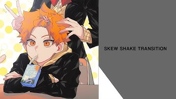 Skew shake transition on video star tutorial