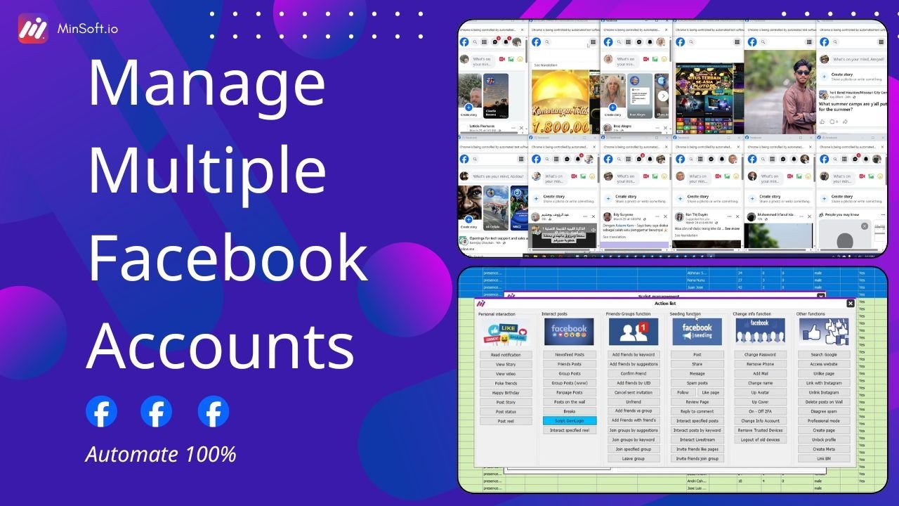 How to Manage & Automate Multiple Facebook Accounts At Once | Max Care ...