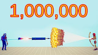 1.000.000 DAMAGE FIREWORK vs EVERY GOD - Totally Accurate Battle Simulator TABS