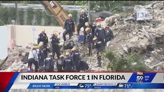 Indiana Task Force 1 assists with Florida condo collapse