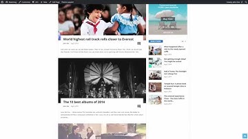 Newsmag Tutorial - Make your website viral with Social Counter Plugin