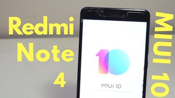 Install MIUI 10 on  Xiaomi Redmi Note 4