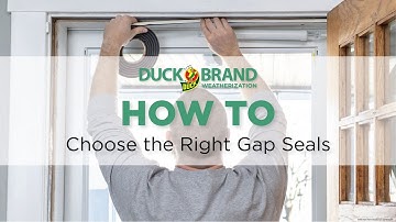Duck® Brand: How to Choose the Right Gap Seals