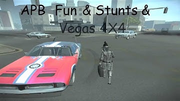 APB Fun & Stunts & Vegas 4X4