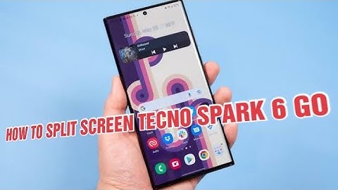 SPLIT SCREEN TECNO SPARK 6 GO