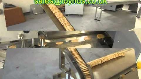 Loynds Flowpack Standard on Biscuits