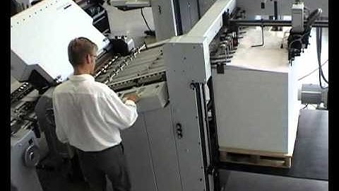 Heidelberg India - re-invents the folding machine