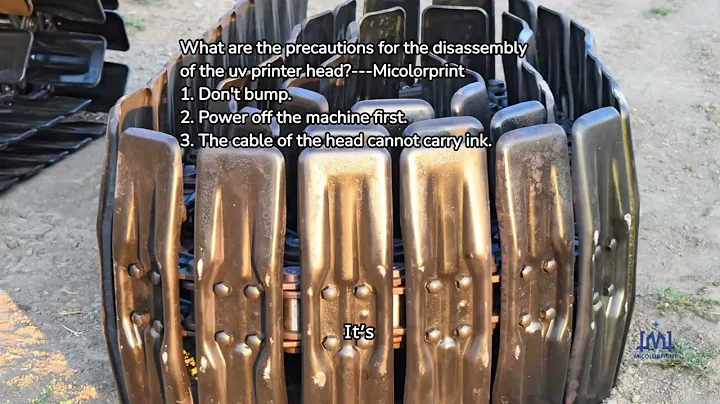 What are the precautions for the disassembly of the uv printer head?
