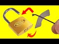 How to Open a Lock Without Key New Trick Very Easy