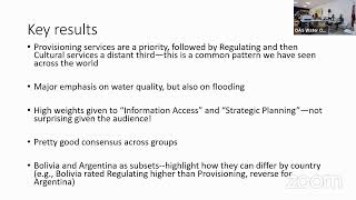 Datos para la Toma de Decisiones en Aguas transfronterizas en América Latina y el Caribe-Día 3