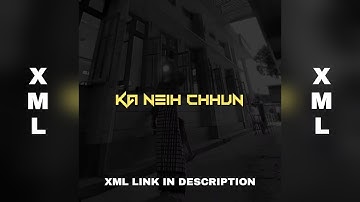 Rebecca Lallawmsangi - Ka Neih Chhun || Free XML Preset (Lyrics) Mizo Song WhatsApp Status