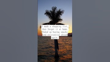 The Grocery List Fail