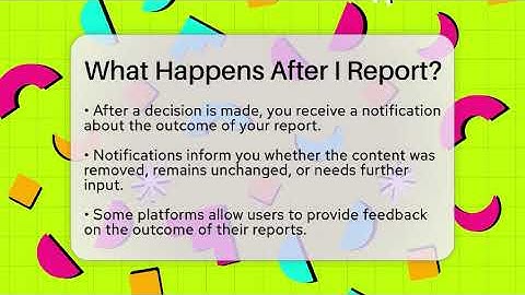 What Happens After I Report? - Everyday-Networking