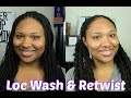 Loc Tutorial| How I Wash & Retwist my Locs