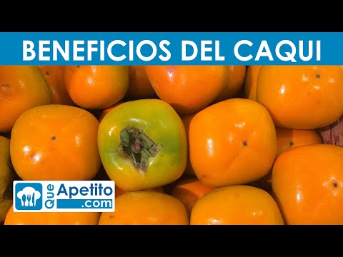 Video: Caqui: Beneficios Y Daños