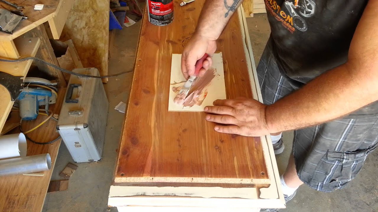 Best wood filler! For painted surfaces.. - YouTube