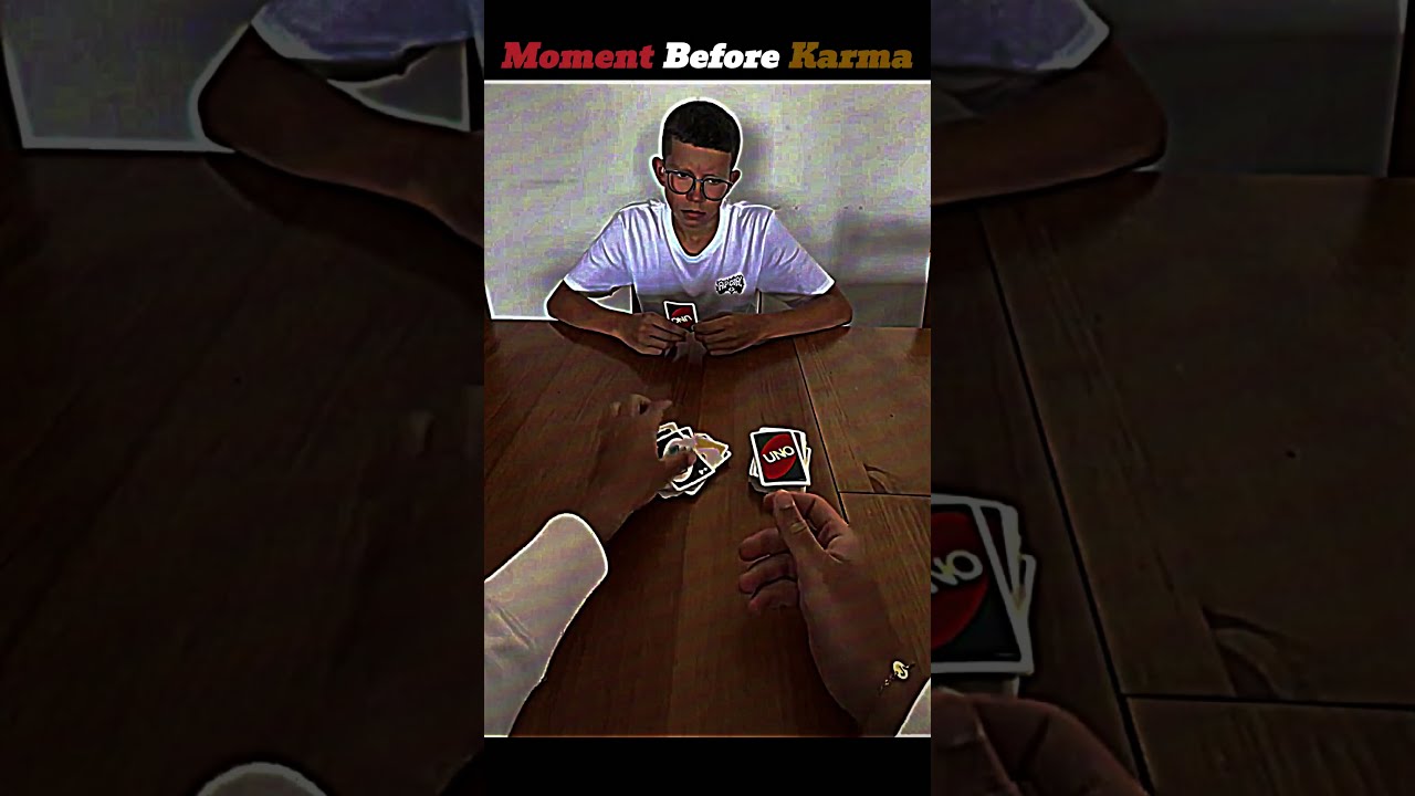 Uno Karma Moment Before Trollface Aura