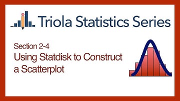 Statdisk Section 2-4: Using Statdisk to Construct a Scatterplot