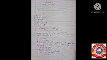 KRSMA#Standard 3 EVS Notes Chapter 9 Safe Journey.