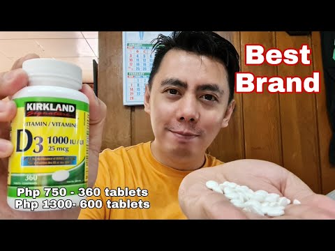 KIRKLAND SIGNATURE VITAMIN D3 1000 IU FOR BONES, TEETH, AND IMMUNITY | NURSE REAL TALK REVIEW