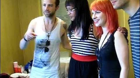 Meet&Greet with Paramore @ Ruisrock in Turku, Finland (07.08.11)